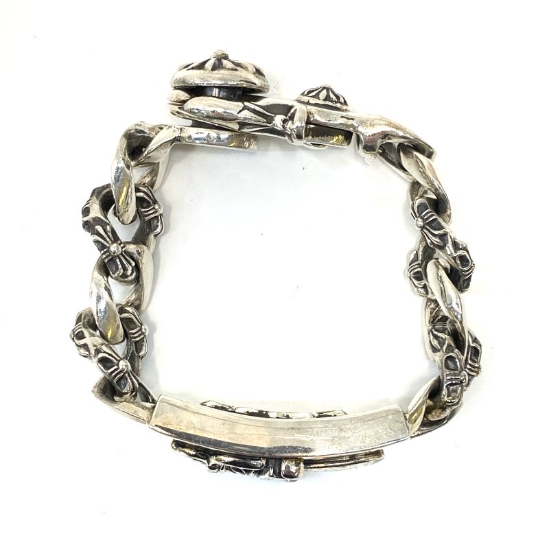 △ Chrome Hearts 克羅心 Dagger 925 Sterling Silver Fancy Chain Bracelet 925純銀匕首手鏈 - 247007424-2