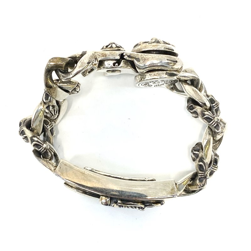 △ Chrome Hearts 克羅心 Dagger 925 Sterling Silver Fancy Chain Bracelet 925純銀匕首手鏈 - 247007424-3