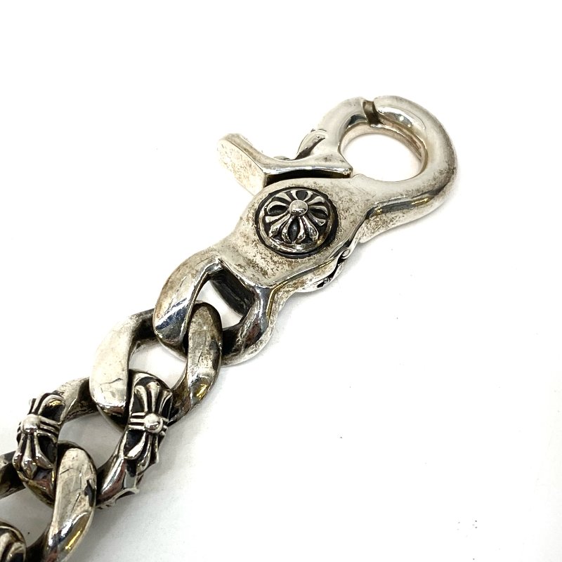 △ Chrome Hearts 克羅心 Dagger 925 Sterling Silver Fancy Chain Bracelet 925純銀匕首手鏈 - 247007424-7