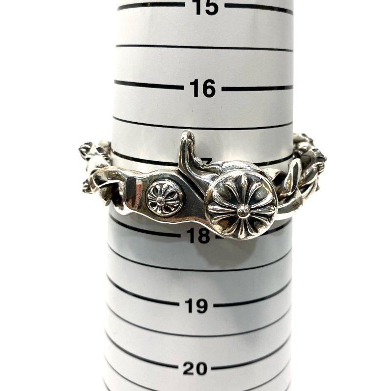 △ Chrome Hearts 克羅心 Dagger 925 Sterling Silver Fancy Chain Bracelet 925純銀匕首手鏈 - 247007424-14