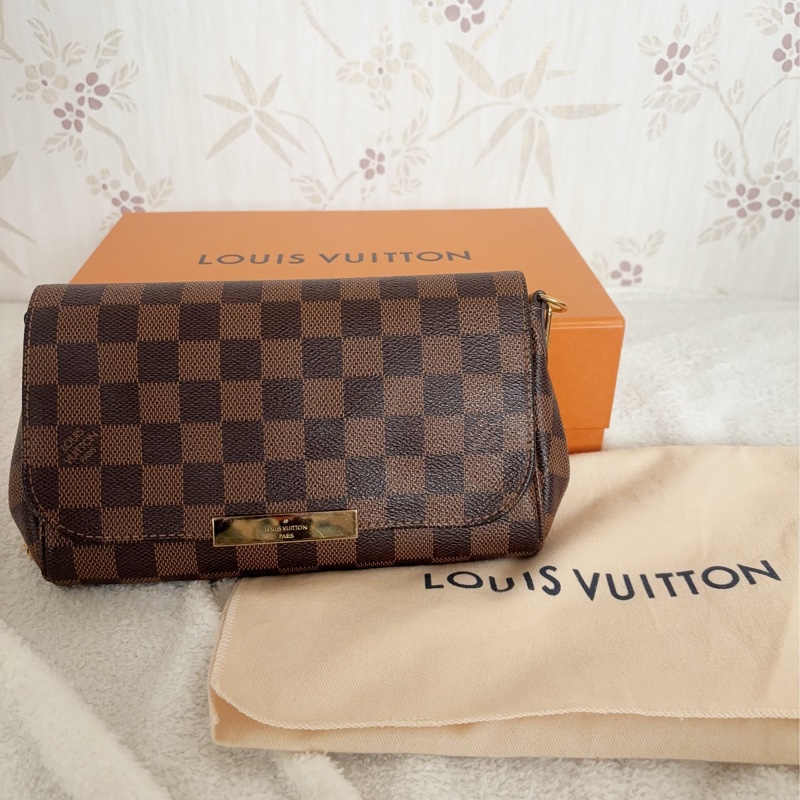 【哥吉拉精品時尚】LV Favorite 棋盤格98新🆕（誠可小議）-1