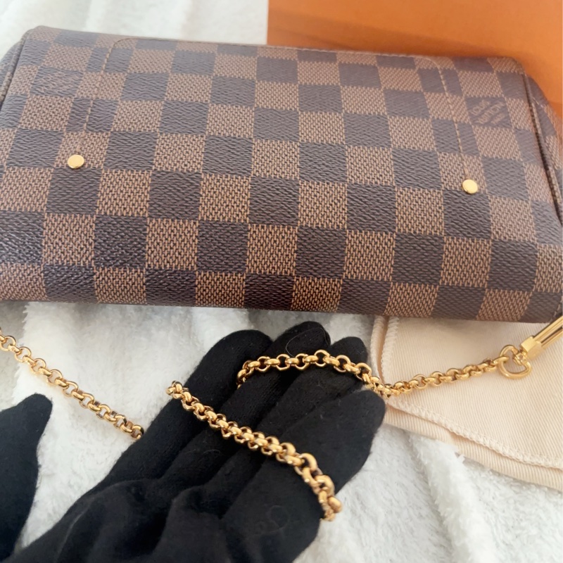 【哥吉拉精品時尚】LV Favorite 棋盤格98新🆕（誠可小議）-13