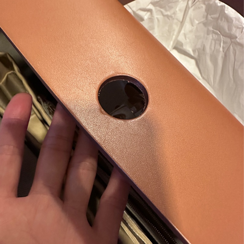 二手真品 Hermes 愛馬仕 Herbag 31 金棕金 冰川白-19