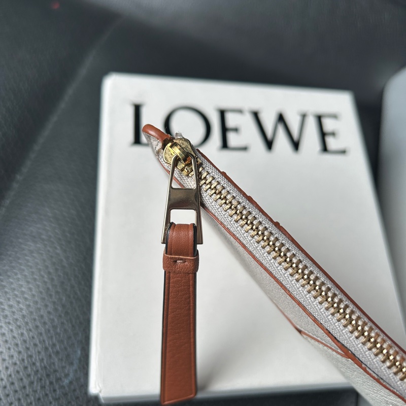 LOEWE Puzzle 經典小牛皮硬幣卡夾-9