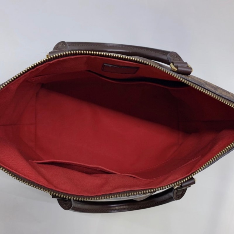 LV Louis Vuitton Siena MM 棋盤格 斜背包 可側背手提-4