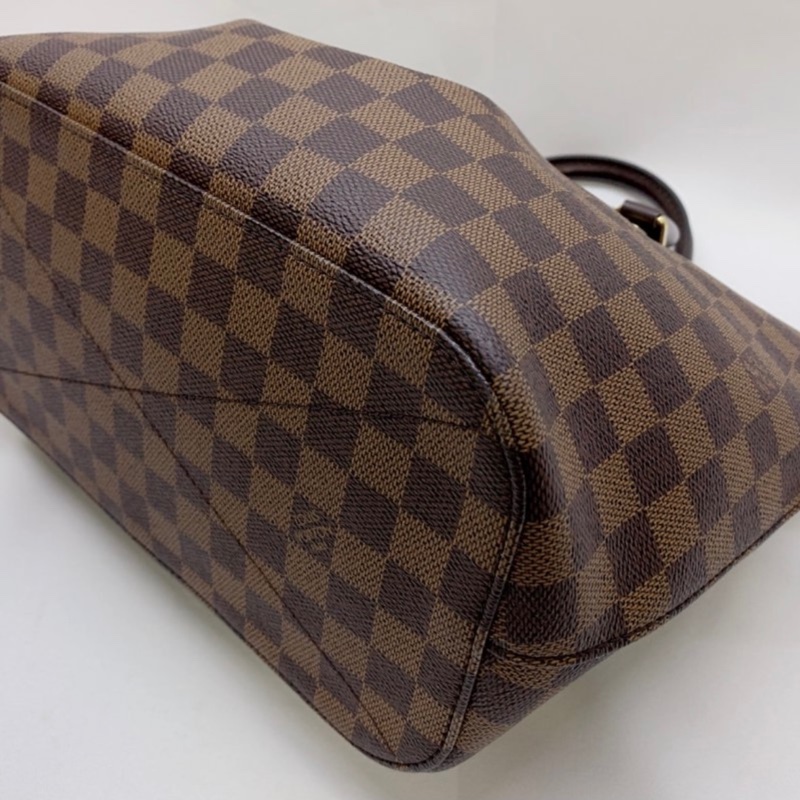 LV Louis Vuitton Siena MM 棋盤格 斜背包 可側背手提-10