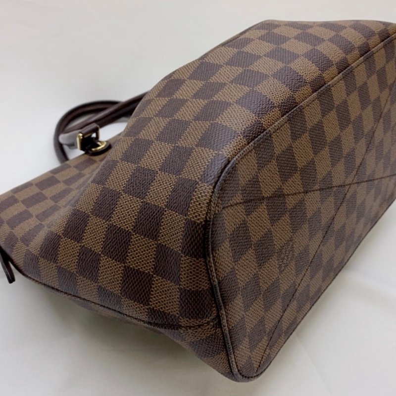 LV Louis Vuitton Siena MM 棋盤格 斜背包 可側背手提-11