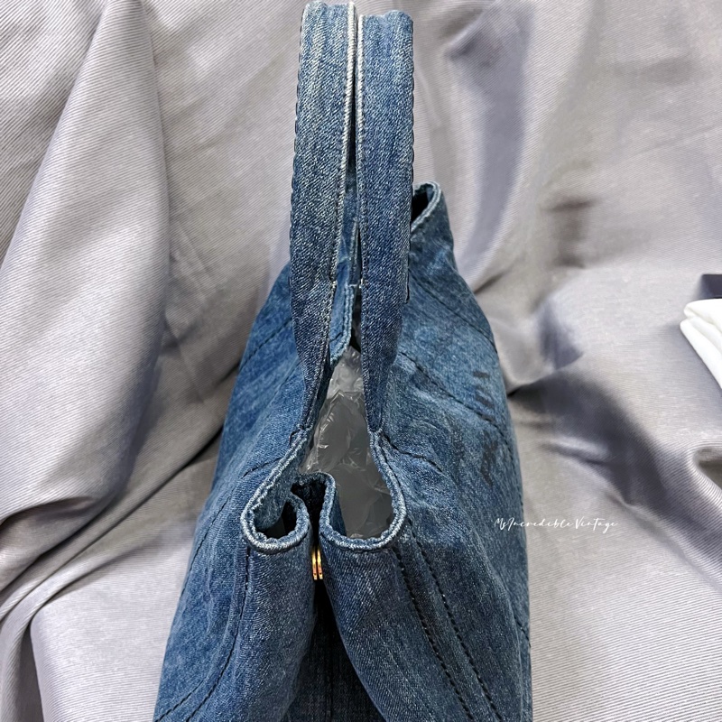 Prada Denim Handbag 牛仔 丹寧 布袋-11