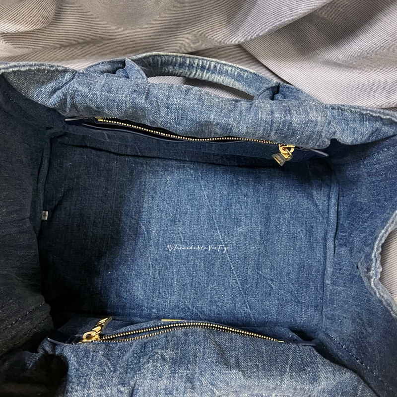 Prada Denim Handbag 牛仔 丹寧 布袋-21