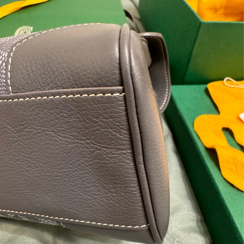 goyard Saigon mini灰色西貢包單肩側背單肩包-3