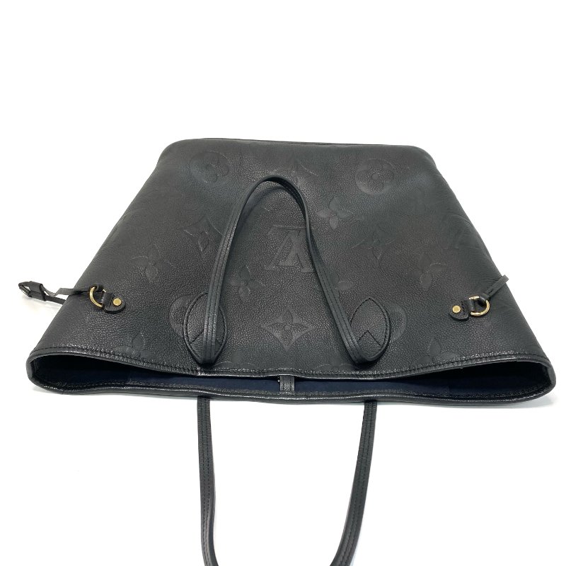 △ Louis Vuitton 路易威登 LV Neverfull MM Monogram Empreinte Calfskin Black Shoulder Bag 經典花紋壓花牛皮黑色肩揹袋 M45685 - 247006702-5