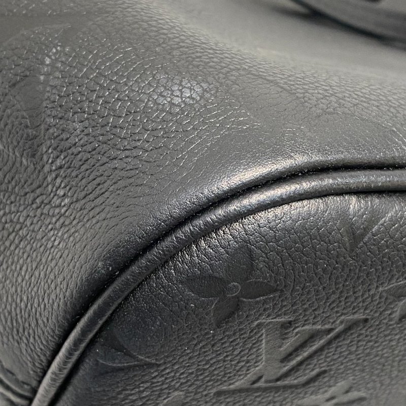 △ Louis Vuitton 路易威登 LV Neverfull MM Monogram Empreinte Calfskin Black Shoulder Bag 經典花紋壓花牛皮黑色肩揹袋 M45685 - 247006702-7