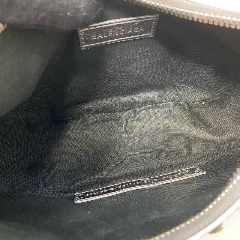 △ Balenciaga 巴黎世家 Le Cagole XS Silver Metallized Arena Lambskin Shoulder Bag 銀色金屬化小羊皮肩揹袋 671309 - 247007567-20