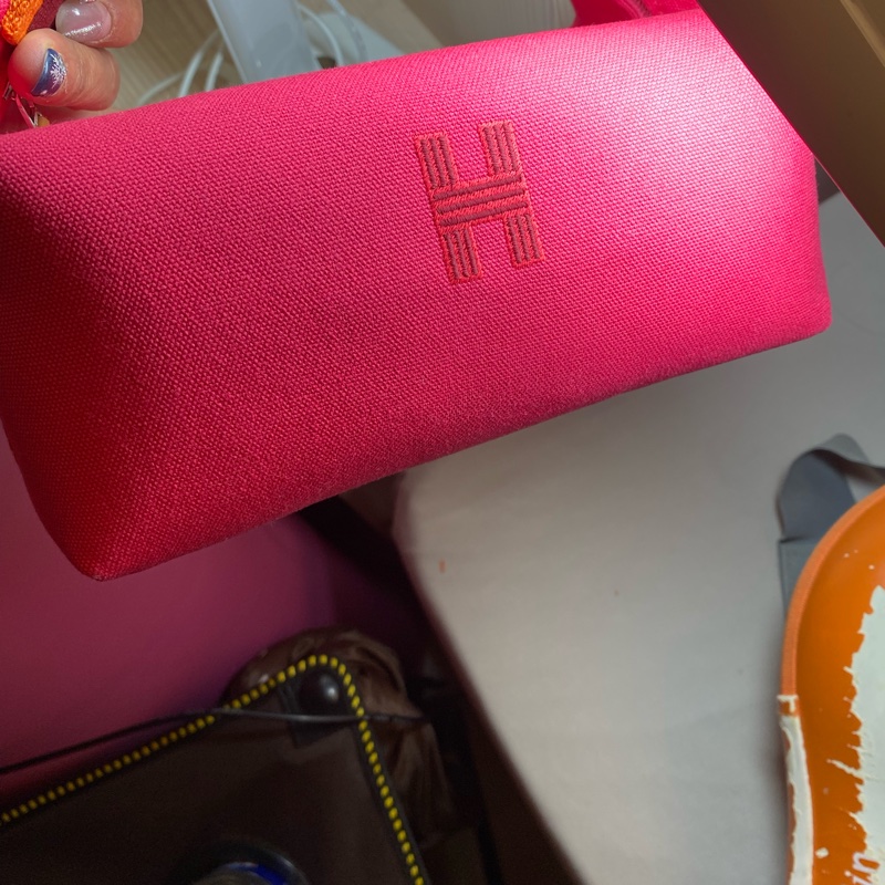 全新未使用 購於機場 愛馬仕 便當盒 小-1