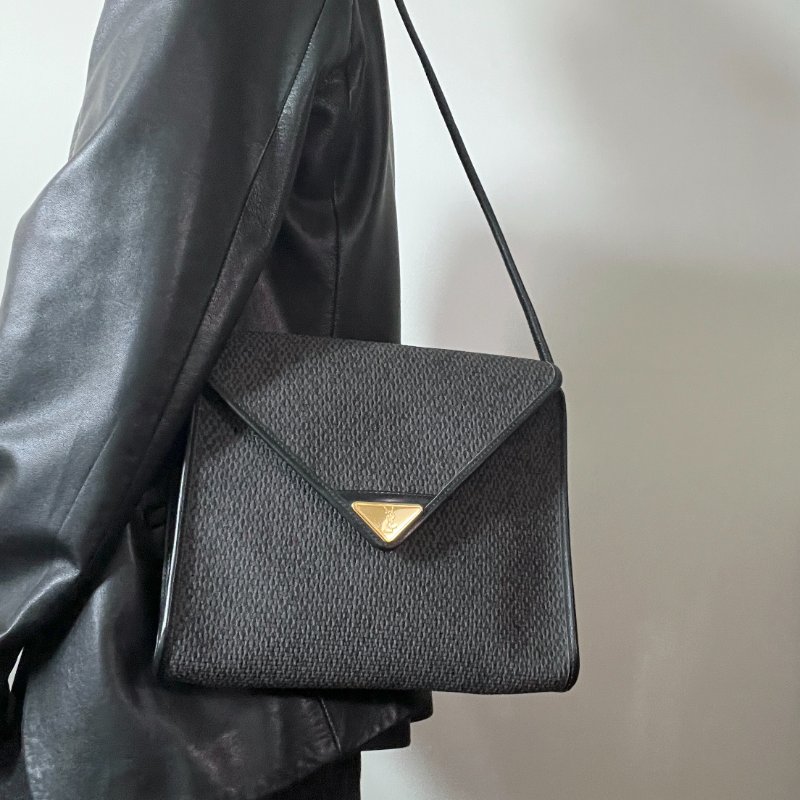 YSL CROSSBODY BAG 腋下包 斜背包 側背包 日本中古Vintage｜PopChill 拍拍圈