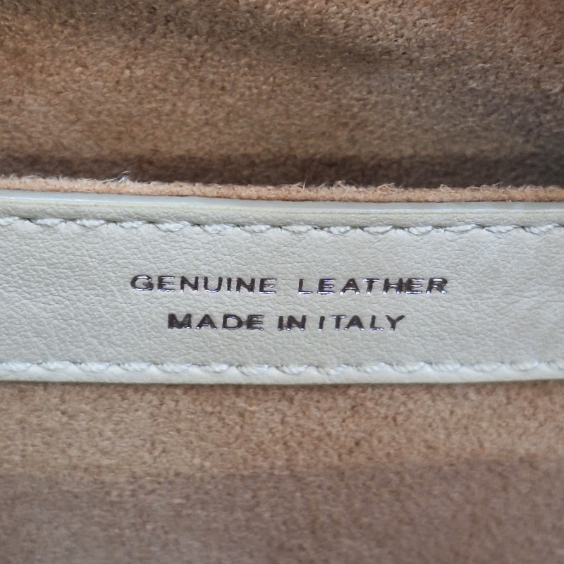 TODS 杏色牛皮 彩色 豆豆包手提/斜背肩背拉鍊方塊包-21