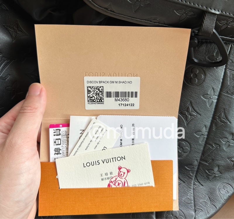 全配9成新 Louis Vuitton路易威登 LV M43680 Trekking後背包 旅行包 超大容量-7