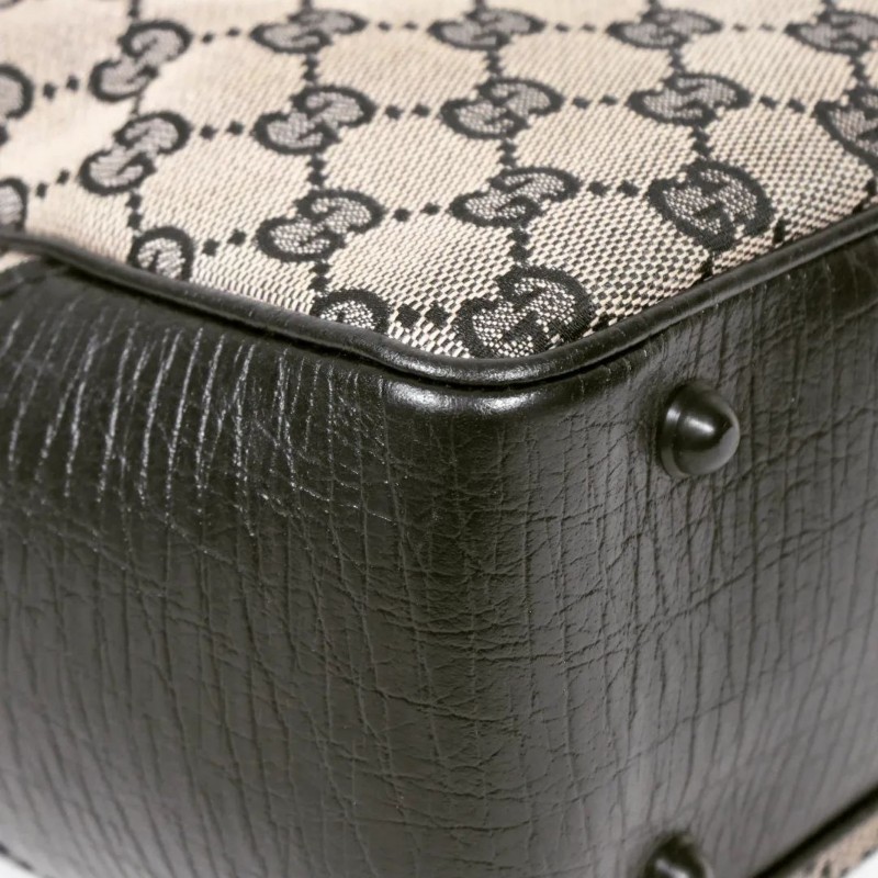 Gucci Bamboo Handle Tote Bag 古馳竹節手提老花托特包-6