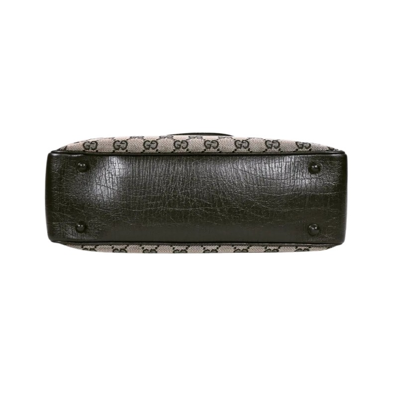 Gucci Bamboo Handle Tote Bag 古馳竹節手提老花托特包-7