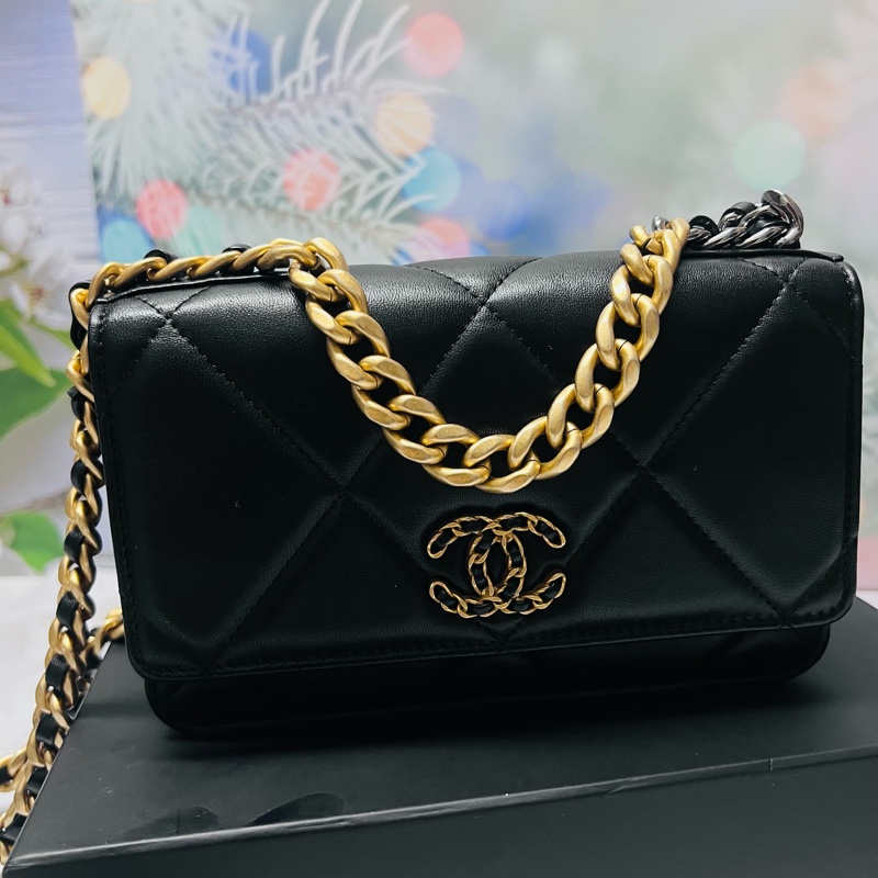 香奈兒19鏈條包WOC-1