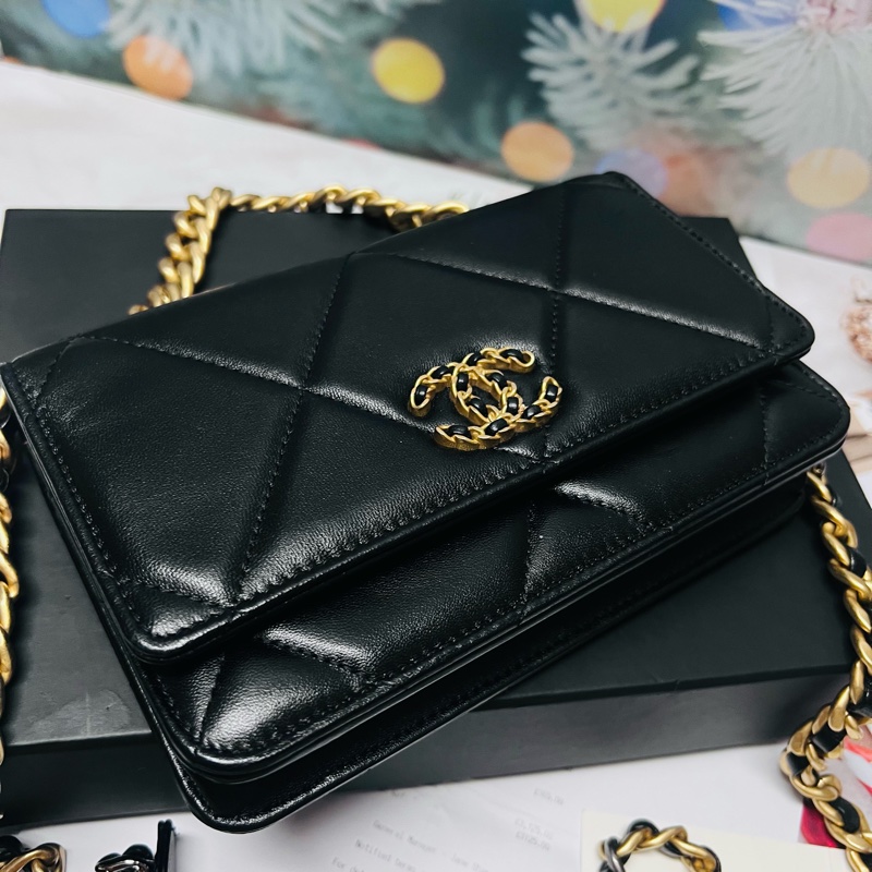 香奈兒19鏈條包WOC-4