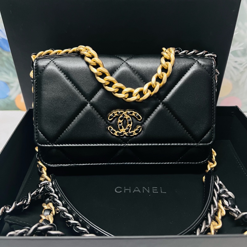 香奈兒19鏈條包WOC-9