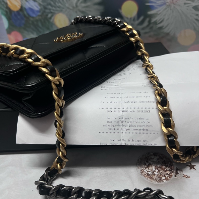 香奈兒19鏈條包WOC-18