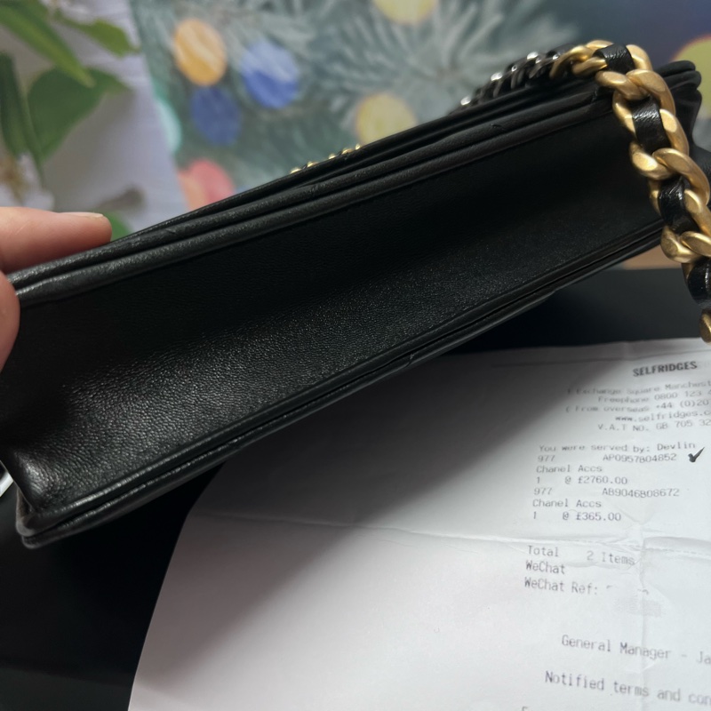 香奈兒19鏈條包WOC-24