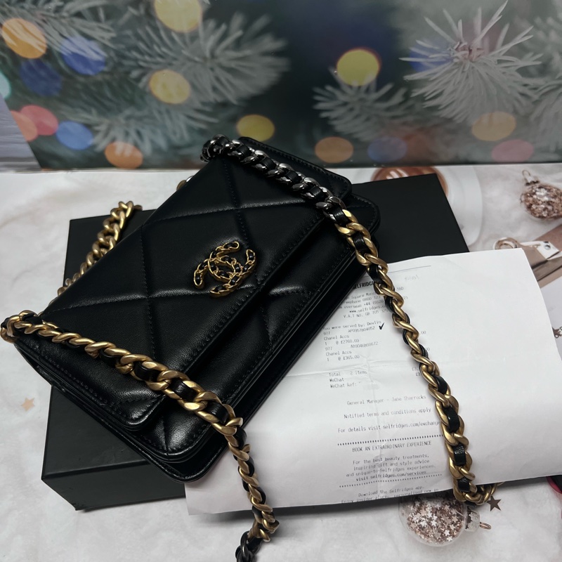 香奈兒19鏈條包WOC-28
