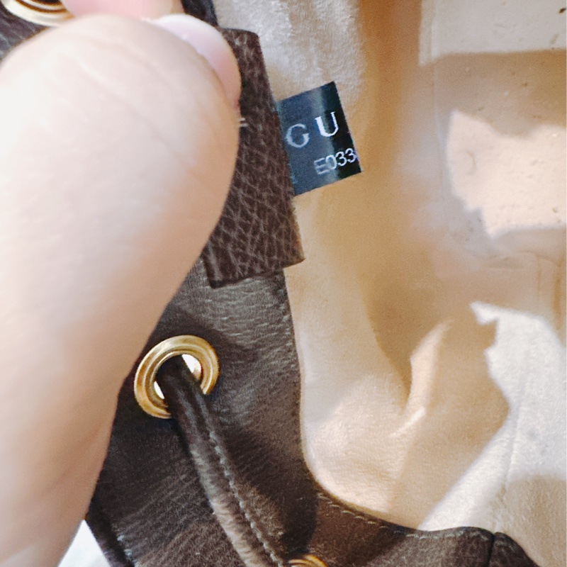 GUCCI 經典 Ophidia GG 印花帆布迷你水桶包-20