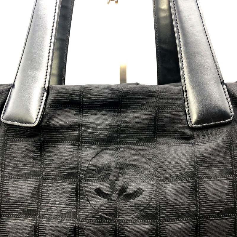 Chanel New Travel Line MM 托特包,香奈兒,冰格包,尼龍包,單肩包,逛街包,二手真品,正品,現貨-2
