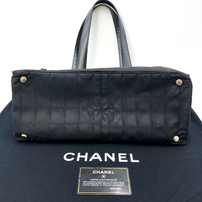 Chanel New Travel Line MM 托特包,香奈兒,冰格包,尼龍包,單肩包,逛街包,二手真品,正品,現貨-7