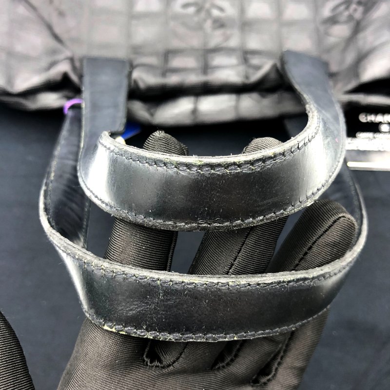 Chanel New Travel Line MM 托特包,香奈兒,冰格包,尼龍包,單肩包,逛街包,二手真品,正品,現貨-8