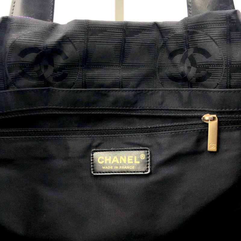Chanel New Travel Line MM 托特包,香奈兒,冰格包,尼龍包,單肩包,逛街包,二手真品,正品,現貨-12