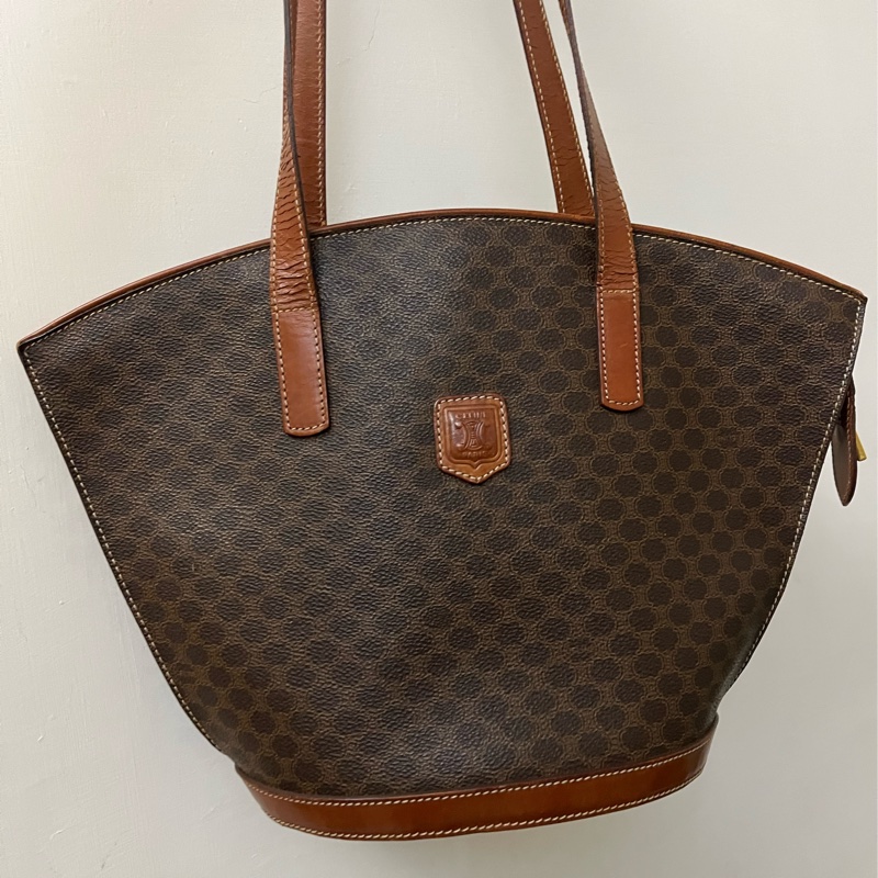 Celine 經典老花 貝殼包 背包 側背包 LISA 最經典款-0