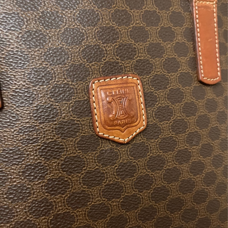 Celine 經典老花 貝殼包 背包 側背包 LISA 最經典款-3