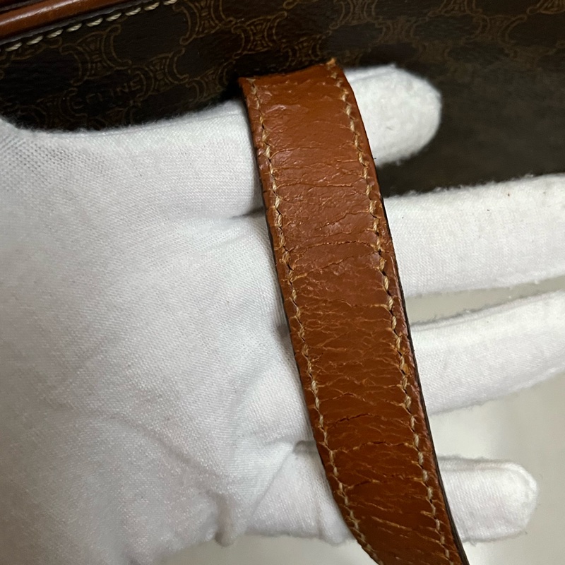 Celine 經典老花 貝殼包 背包 側背包 LISA 最經典款-5