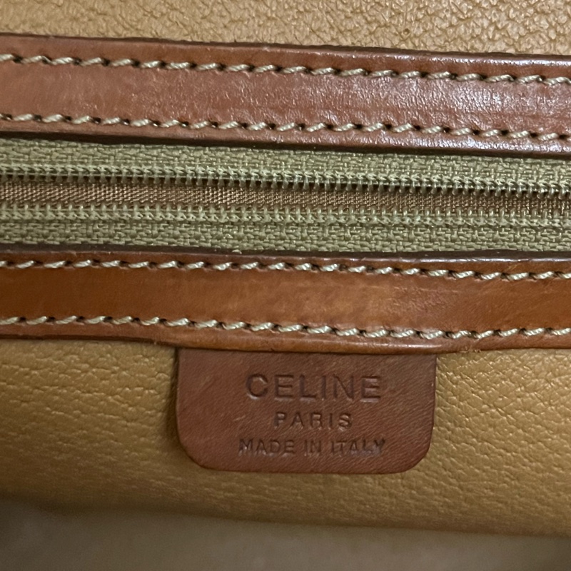 Celine 經典老花 貝殼包 背包 側背包 LISA 最經典款-16