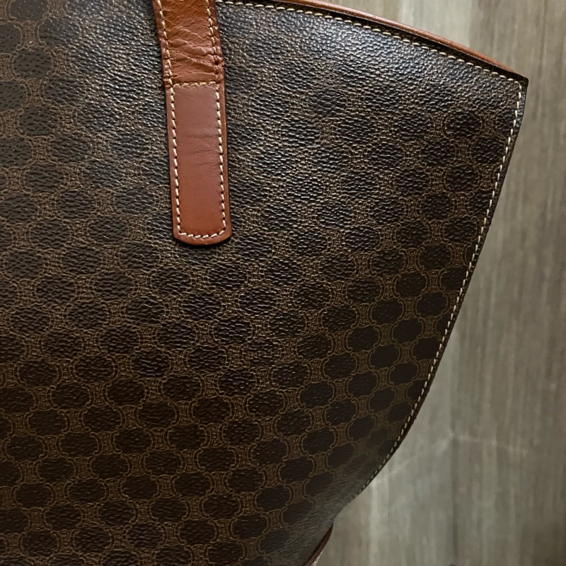 Celine 經典老花 貝殼包 背包 側背包 LISA 最經典款-22