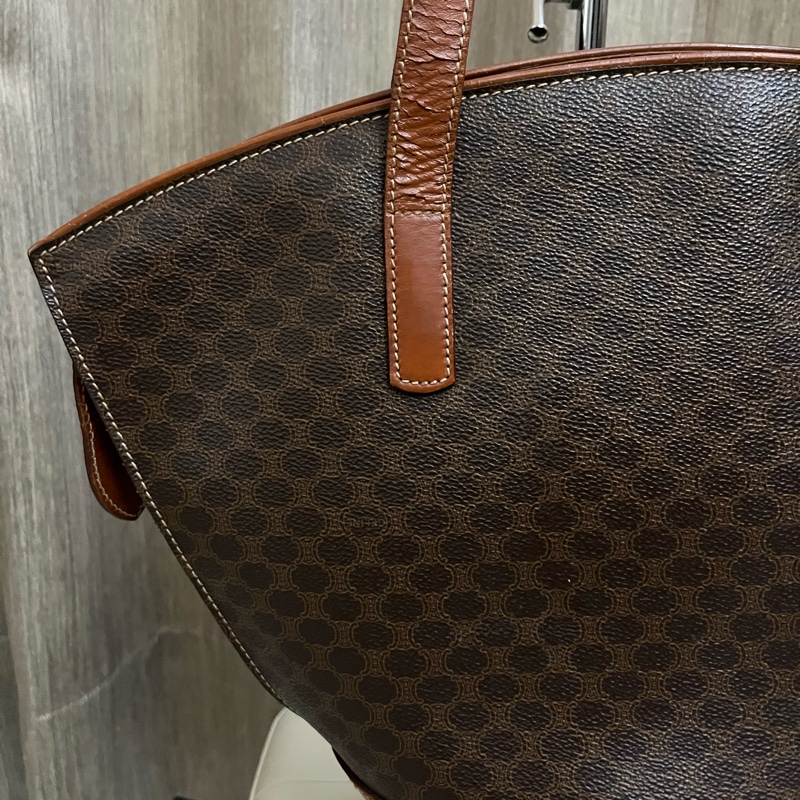 Celine 經典老花 貝殼包 背包 側背包 LISA 最經典款-24