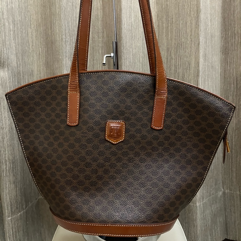 Celine 經典老花 貝殼包 背包 側背包 LISA 最經典款-26