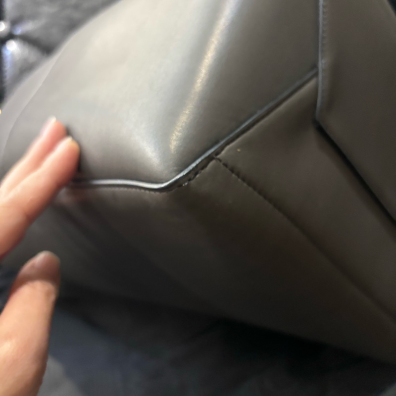 Celine sangle bucket 水桶包 大號 大象灰 滑皮-15