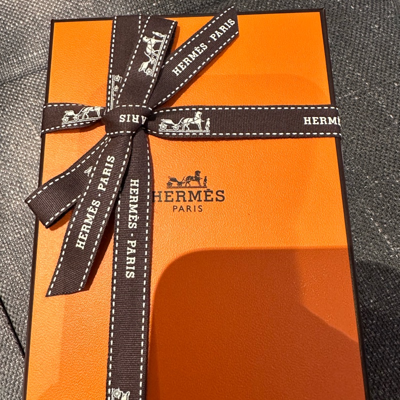 Hermes mini Pop H 項鍊 奶茶/玫瑰金 全新-9