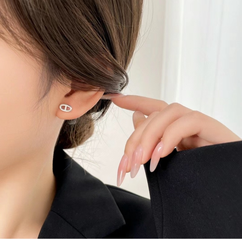 Hermes 豬鼻耳環 925純銀 全新-7