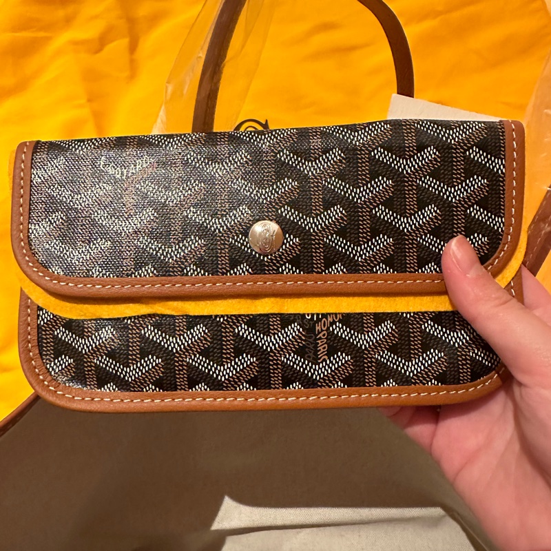 Goyard St. Louis PM tote全新全配 金棕（預購）-2