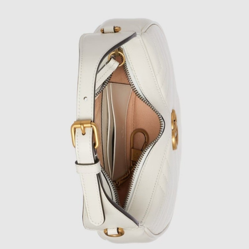 Gucci GG MARMONT 半月形迷你包-12