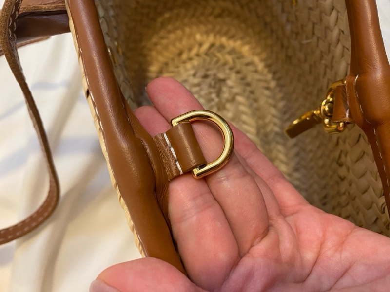 Jacquemus 菜籃包編織包草編包🧺🤎焦糖棕色-12