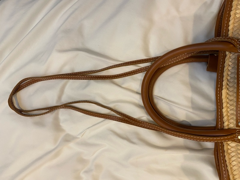 Jacquemus 菜籃包編織包草編包🧺🤎焦糖棕色-15