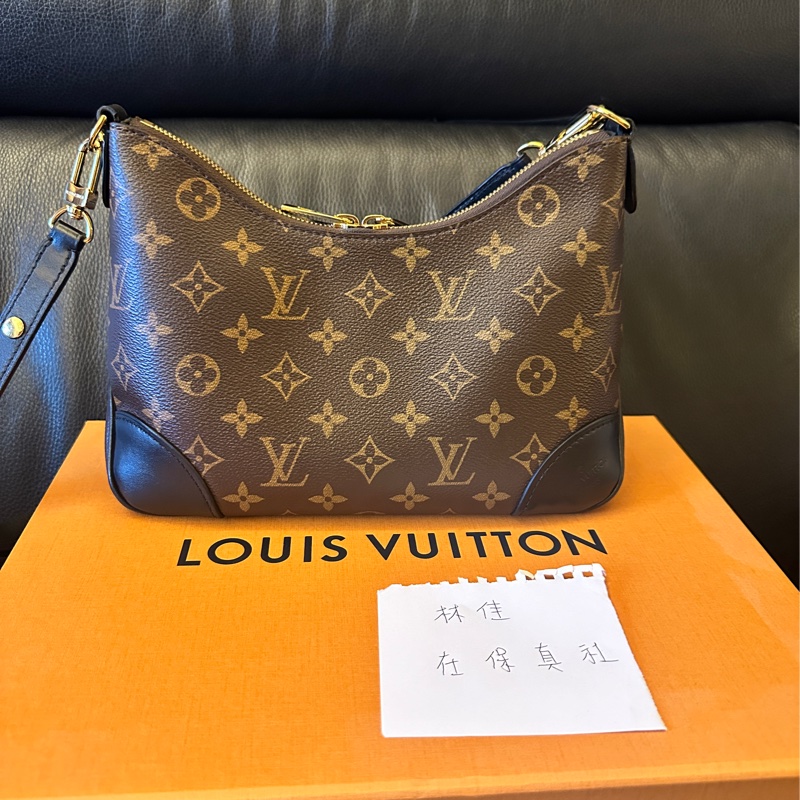 LV Louis Vuitton Boulogne牛角包 晶片款 編號M45831-3