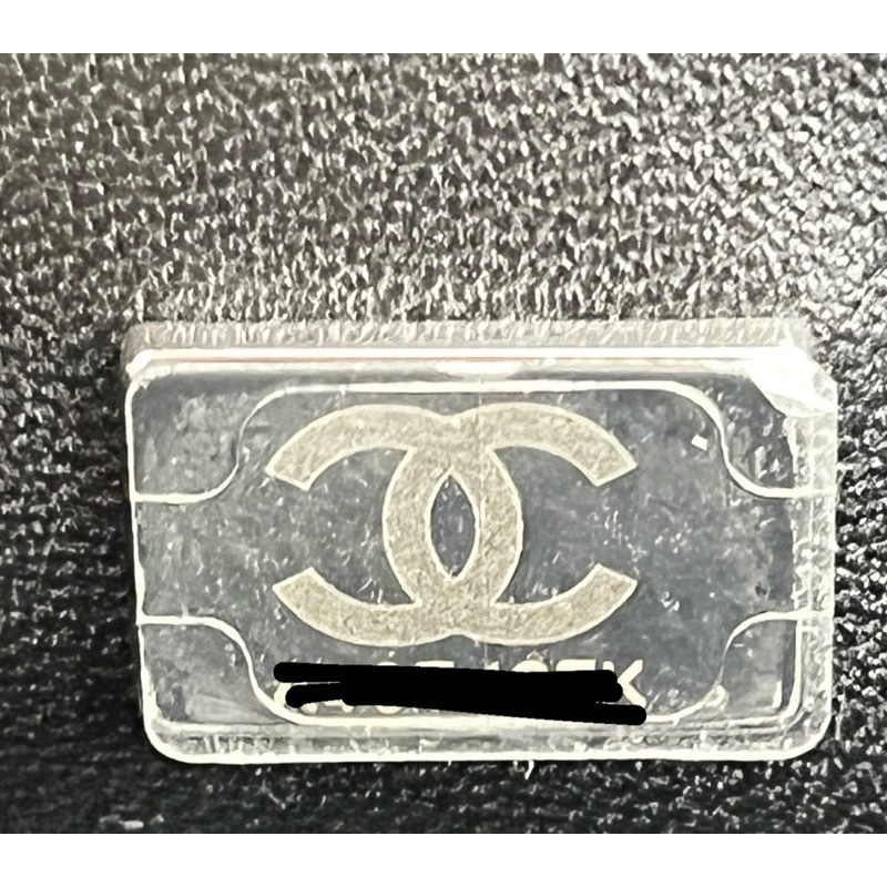 （9成9新） Chanel Boy 黑銀20荔枝牛皮 小型口蓋包-4